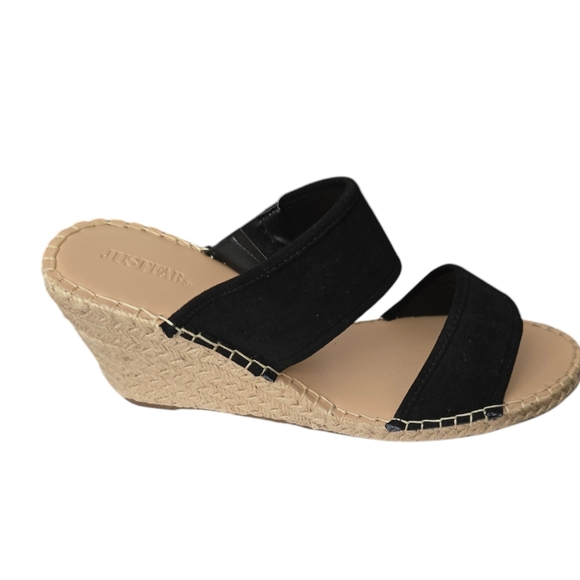 NIB Just Fab size 10 Cute for You wedges - Picture 1 of 6